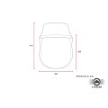 C-Racer Universal Mask No2 "Scrambler Mask" - MCR2 C-Racer Universal Mask No2 "Scrambler Mask" - MCR2
